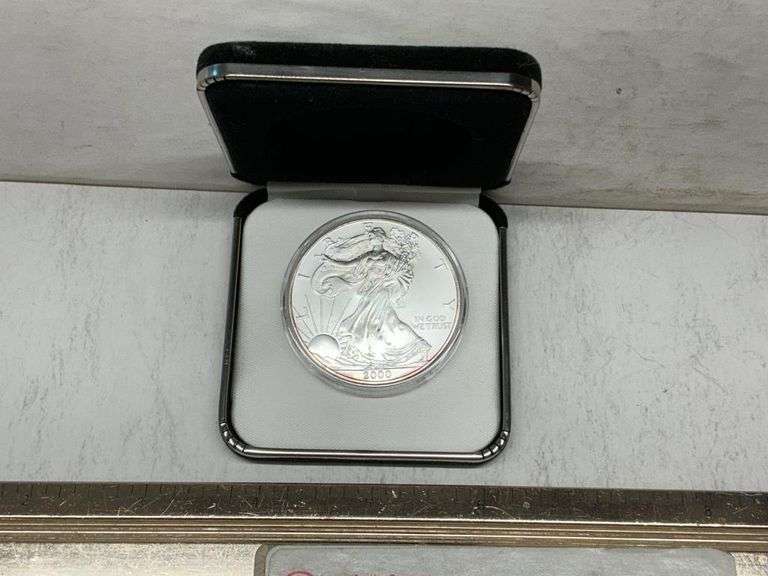 2000 American Eagle silver dollar
