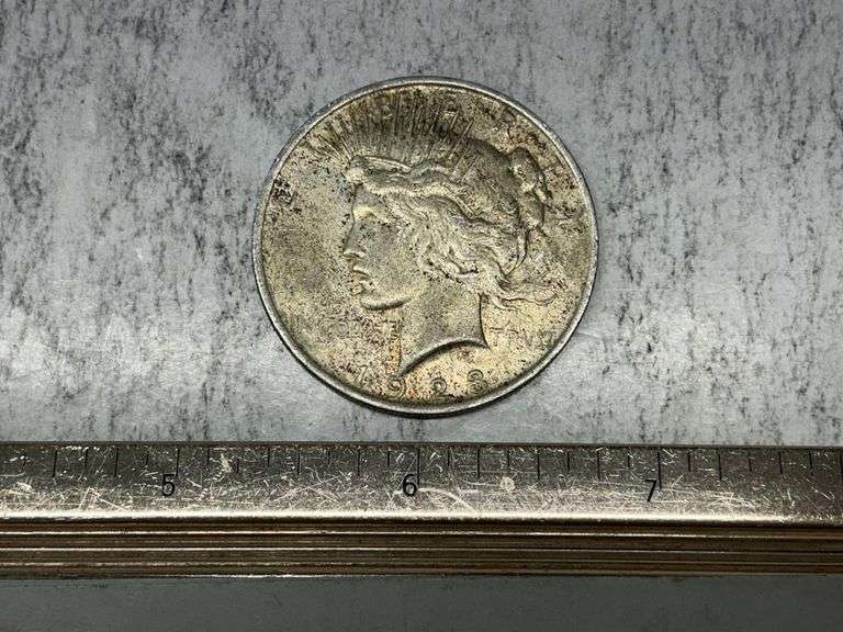 1923 Peace silver dollar