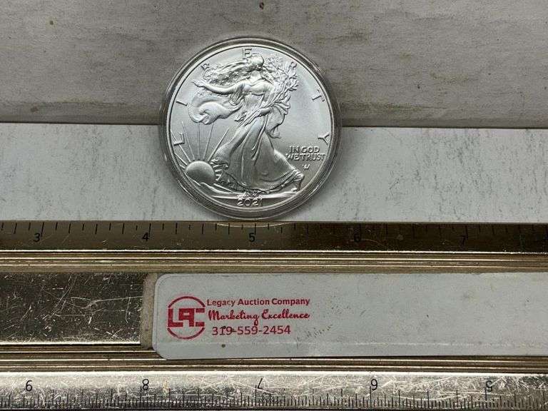 2021 American Eagle silver dollar