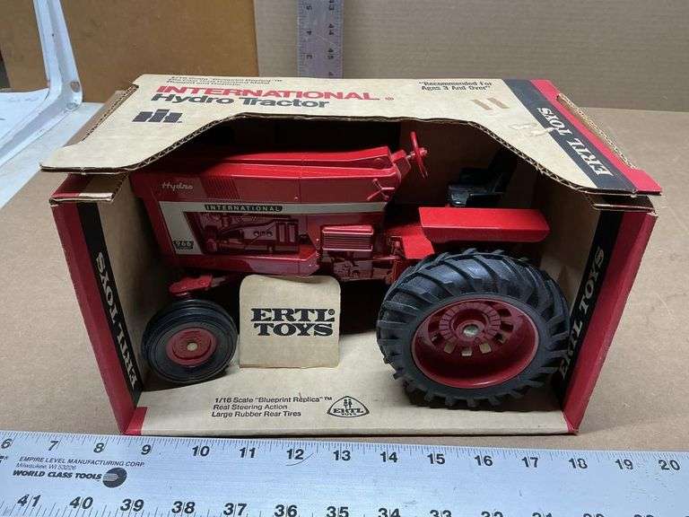 International Hydro tractor-muffler in the box