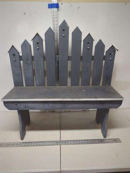 Wooden bench