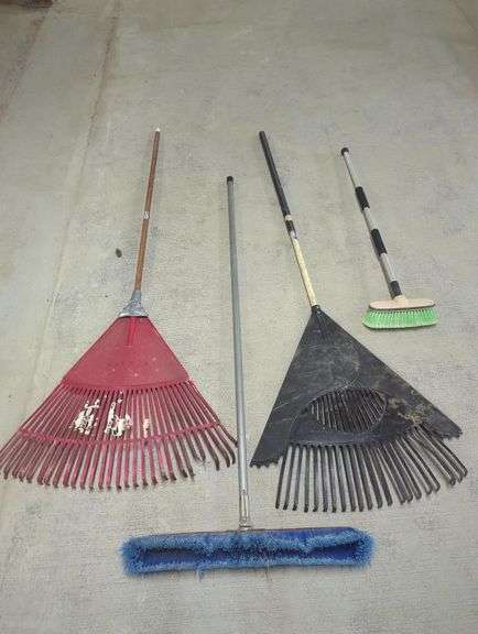 Rakes, broom, etc.