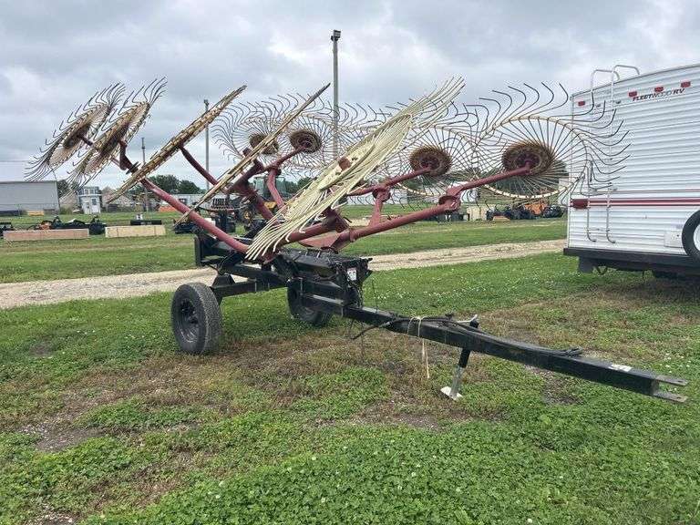 Keldermen 10 wheel Hay rake