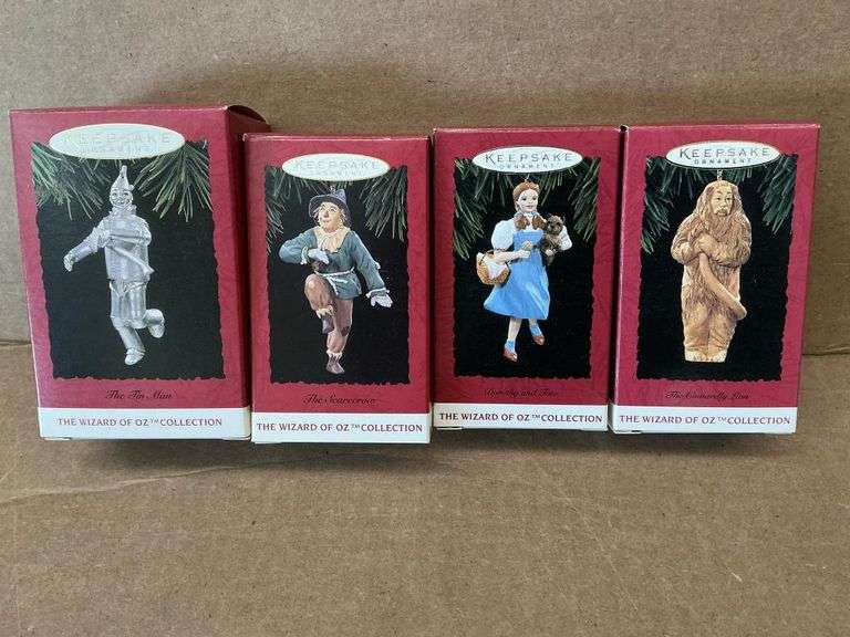 Hallmark Wizard of Oz ornaments