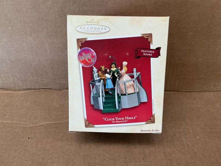 Wizard of Oz Click Your Heels Hallmark ornament