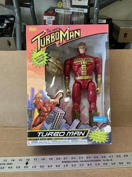 Funko talking Turbo Man