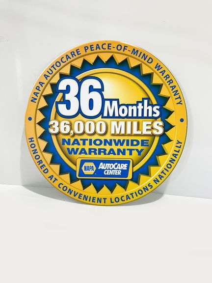 36” Napa sign, new