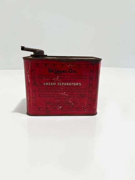 DeLaval oil cream separator oil can