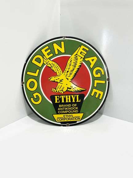 30” Golden Eagle reproduction sign