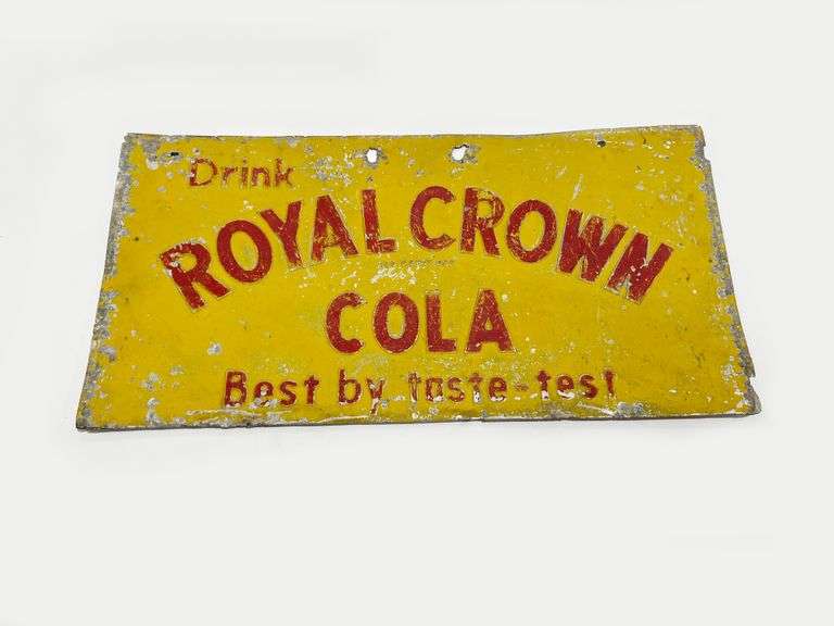 Royal Crown cola sign