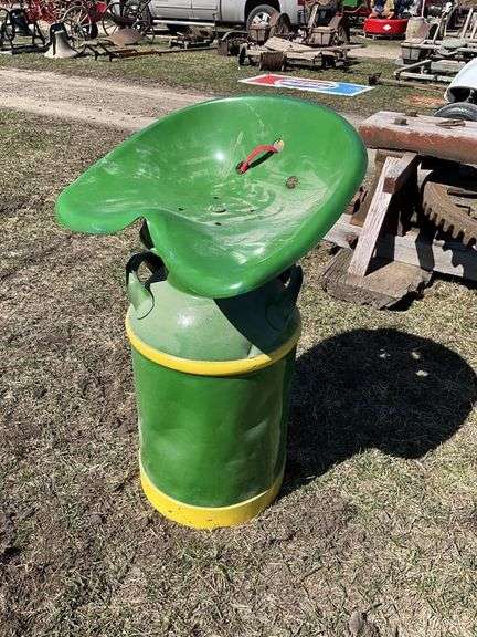 John Deere Milk Can Seat