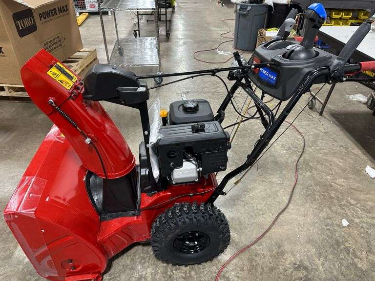 Toro Power Max 24" 252cc Two-Stage Electric Start Gas Snow Blower - Dent