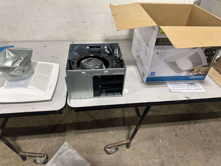 Broan-NuTone QT Series 130 CFM Ceiling Bathroom Exhaust Fan With LED ...