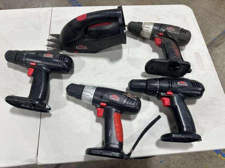 Assorted Used Jobmate Tools (No Batteries, Untested)