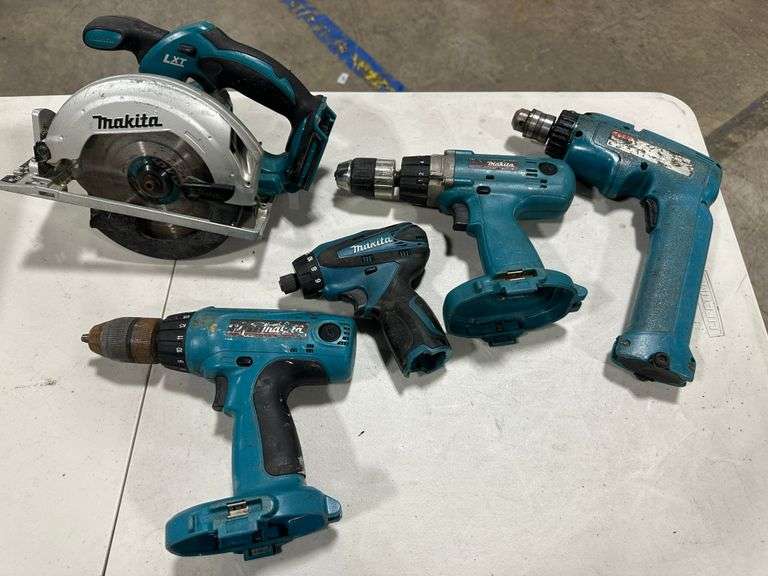 Assorted Untested Used Makita Tools (No Batteries)  (5x$)