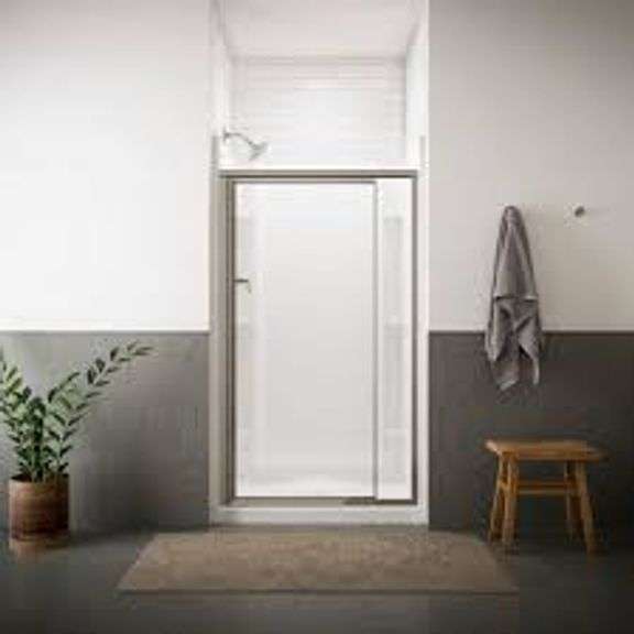 Vista Pivot 2 Framed Pivot Shower Door 36"-42"x65 1/2"