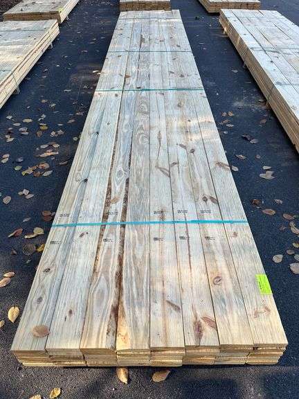 Southern Yellow Pine Dimensional Lumber 2"x6"x20'