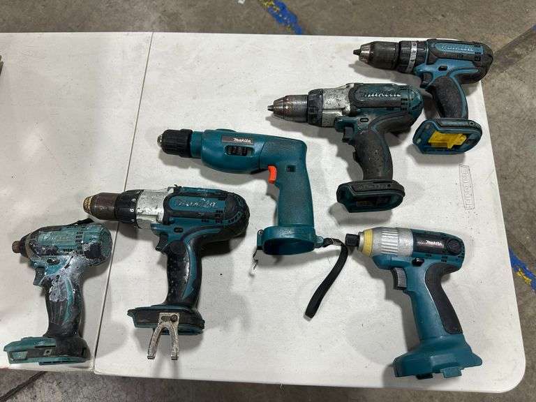 Assorted Untested Used Makita Tools (No Batteries) (6x$)