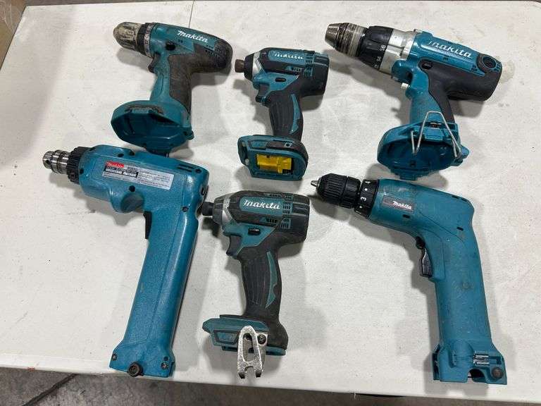 Assorted Untested Used Makita Tools (No Batteries) (6x$)