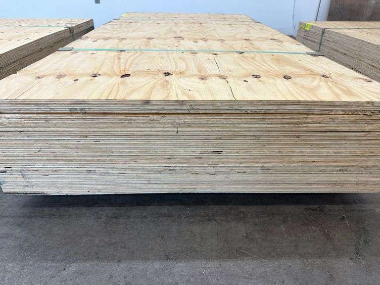 CDX Plywood 1/2"x48"x96" Lambrecht Auction, Inc.