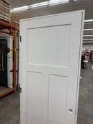 Interior 3 Panel Craftsman/Shaker Door 32"x80" RH (Unassembled)
