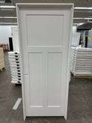 Interior 3 Panel Craftsman/Shaker Door 32"x80" RH (Unassembled)