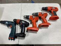 Assorted Untested Used Black+Decker Tools (No Batteries)