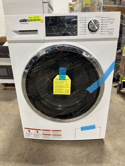 Summit Appliance 2.7 cu. ft. All-in-One Washer And Electric Ventless ...