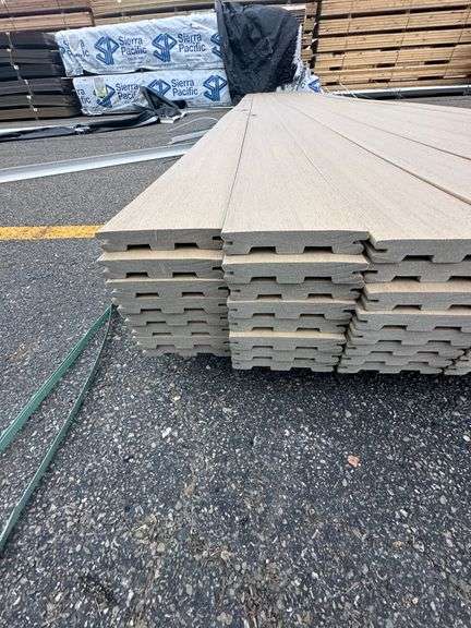 Natural White Oak Composite Decking 1"x6"x20'