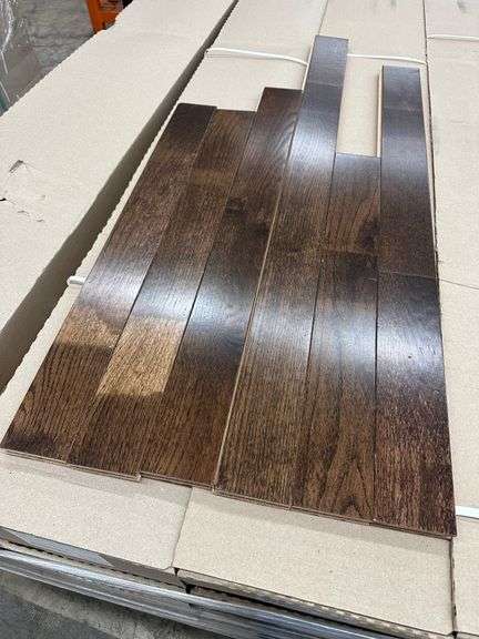 St. Andrews Oak Dark Chocolate Hardwood Flooring 3/4"x3"xRL