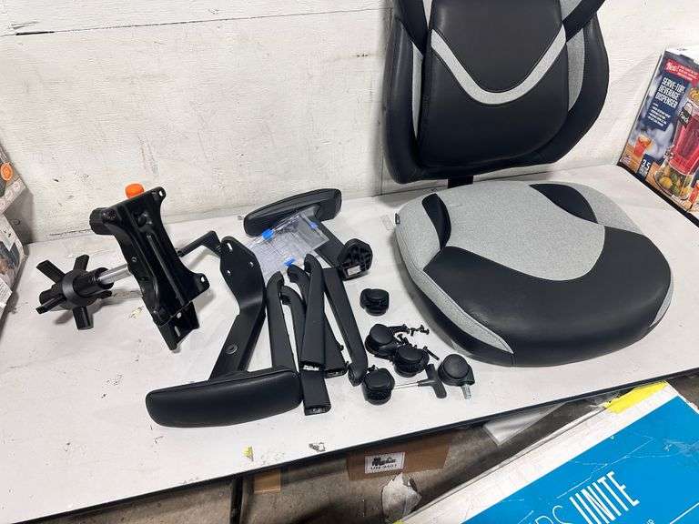 Gamers unite pro series high back ergonomic chair with air lumbar