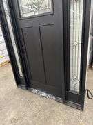 Exterior Fiberglass Deco Door With 2 Side Lites 63 1/2"x81 1/2" RH