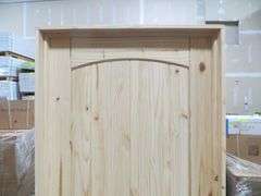 Interior Knotty Pine Door 30"x80" LH 2 PNL (Unassembled)