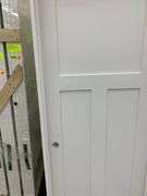Primed Interior 3 Panel Craftsman/ Shaker Door 30"x80" RH (Unassembled)