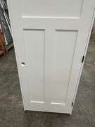 Primed Interior 3 Panel Craftsman/Shaker Door 30"x80" LH (Unassembled)