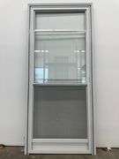 Exterior Mobile Home Door 2 Lite Split Sliding Screen 34"x78" Right Hand