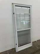 Exterior Mobile Home Door 2 Lite Split Sliding Screen 34"x78" Right Hand