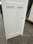 Primed Interior 3 Panel Craftsman/Shaker Door 30"x80" LH (Unassembled)