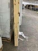 Primed Interior 3 Panel Craftsman/ Shaker Door 30"x80" RH (Unassembled)