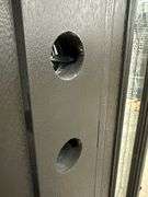 Exterior Fiberglass Deco Door With 2 Side Lites 63 1/2"x81 1/2" RH