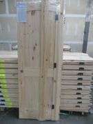 Interior Knotty Pine Door 30"x80" LH 2 PNL (Unassembled)