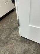 Primed Interior 3 Panel Shaker Door 32"x80" RH (Unassembled)