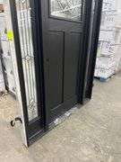 Exterior Fiberglass Deco Door With 2 Side Lites 63 1/2"x81 1/2" RH