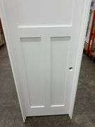 Primed Interior 3 Panel Craftsman/Shaker Door 30"x80" LH (Unassembled)