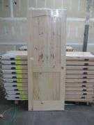 Interior Knotty Pine Door 30"x80" LH 2 PNL (Unassembled)