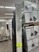 Exterior Fiberglass Deco Door With 2 Side Lites 63 1/2"x81 1/2" RH