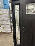 Exterior Fiberglass Deco Door With 2 Side Lites 63 1/2"x81 1/2" RH