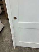 Primed Interior 3 Panel Shaker Door 32"x80" RH (Unassembled)
