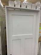 Primed Interior 3 Panel Craftsman/ Shaker Door 30"x80" RH (Unassembled)
