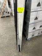 Exterior Fiberglass Deco Door With 2 Side Lites 63 1/2"x81 1/2" RH